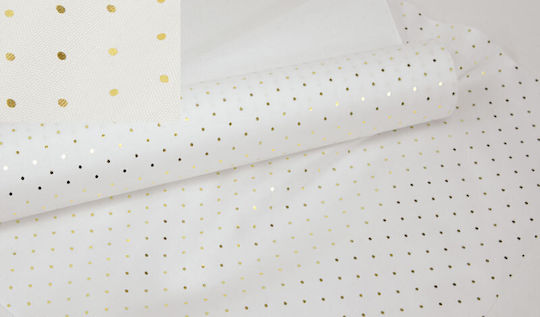 Paper Pack Ύφασμα για Μπομπονιέρες Χρυσό 1τμχ