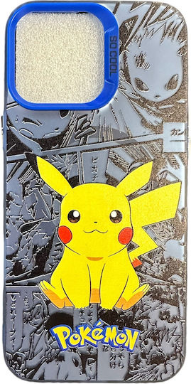 Pokemon Pikachu Umschlag Rückseite Kunststoff Blau (iPhone 17 Pro Max / iPhone 17 Pro / iPhone 16 Pro Max)