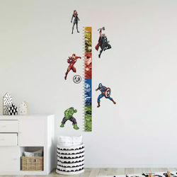 RoomMates Decor Wachstumstabelle für Kinder und Babys Avengers Mehrfarbig