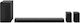 LG S70TR Soundbar 5.1 Bluetooth και HDMI 500W με Ασύρματο Subwoofer και Τηλεχειριστήριο Μαύρο