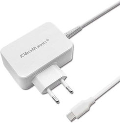 Qoltec 51039 65W 5V USB-C с Кабел за Захранване Qoltec 51039 65W 5V USB-C с Кабел за Захранване