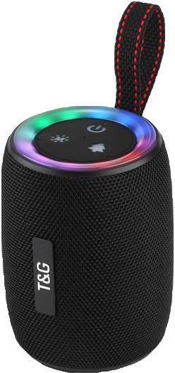 T&G Ηχείο Bluetooth 8W με Ραδιόφωνο και Διάρκεια Μπαταρίας έως 2 ώρες Μαύρο TG-434 TG434