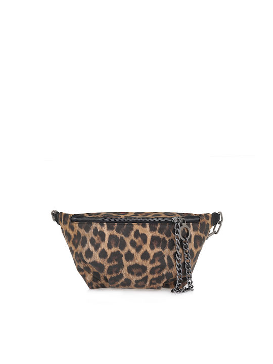 Animal print bum bag top