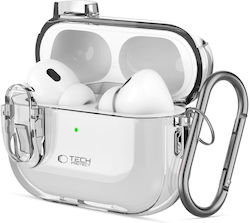 Tech-Protect Husă cu cârlig Clear pentru Apple AirPods Pro 2 Tech-Protect Husă cu cârlig Clear pentru Apple AirPods Pro 2