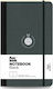 The Writing Fields FlexBook Notebook with Blank Pages Gray