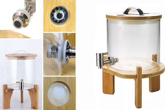 Paper Pack Getränkedispenser mit Zapfhahn 5Es