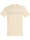 kirikoko Whatever I Have Lived, Vissi Has Said It, Anna Vissi Music T-shirt Beige Cotton