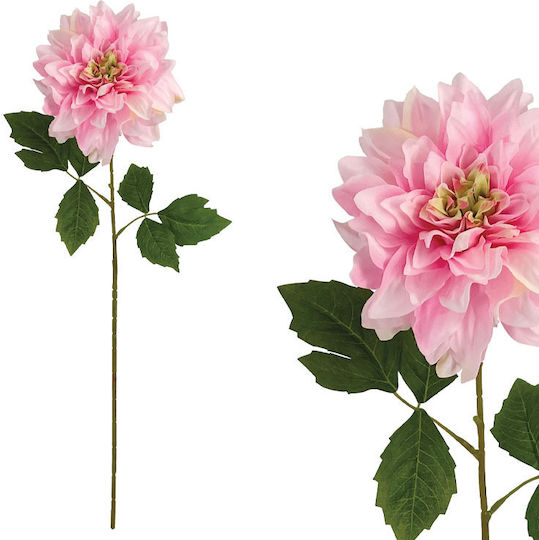 Pink Pastel Dahlia Branch Y67cm 24/144box 00-10001-9