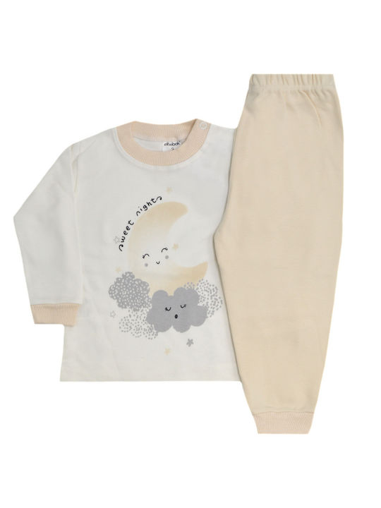 Extan Bebe Kids' Pajamas Winter BEIGE