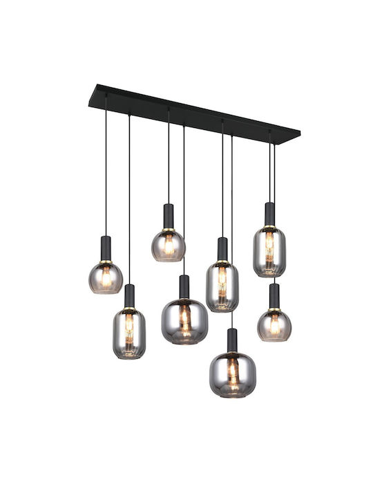 Trio Lighting Pendant Light Black 120x32x150cm