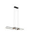 Trio Lighting Pendant Light Black 28x150cm