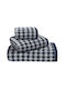 Greenwich Polo Club Σετ Πετσέτες Μπάνιου 3τμχ 3095 Blue, Grey Βάρους 500gr/m²