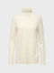 Only Women's Sweater Turtleneck Ecru