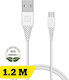 Swissten Eco-friendly Fast Charge 3a Micro Usb Data Charging Cable 1.2m