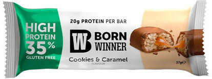 Born Winner Core Блокче с 35% Протеин & Вкус Cookies & Caramel 57гр