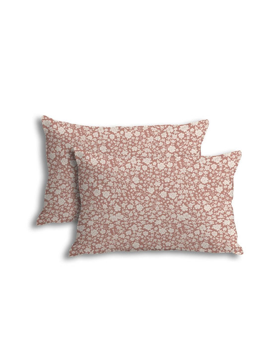 My Home Luxury Arbia Pillowcase Set Orange 50x7...