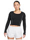 Women's Sports Long Sleeve Top Dri-Fit Black