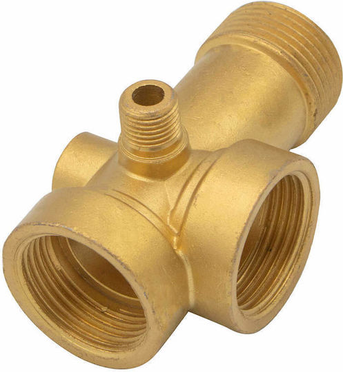 Conector din bronz cu 5 căi pentru pompă de apă
