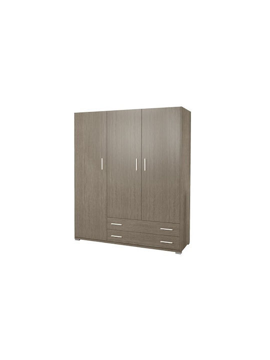 Triple Door Wardrobe Ashtray 110x50x180cm