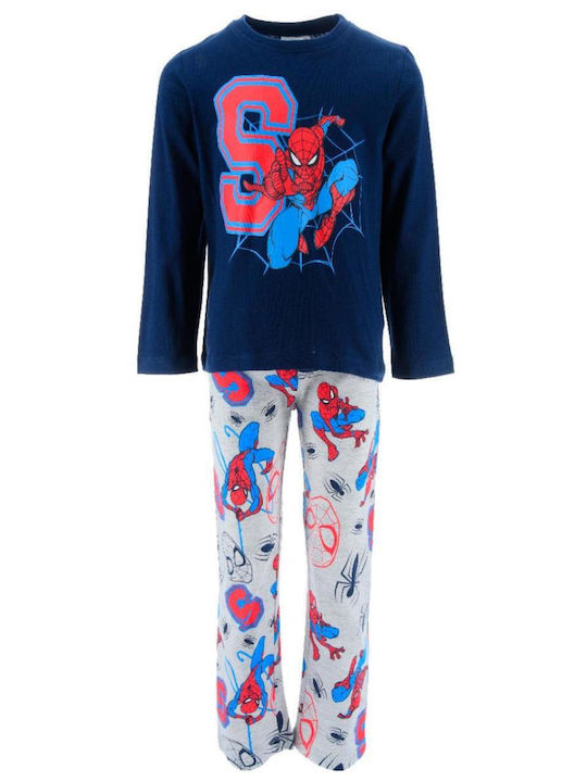 Superheroes Pijama pentru copii De iarnă Albastru