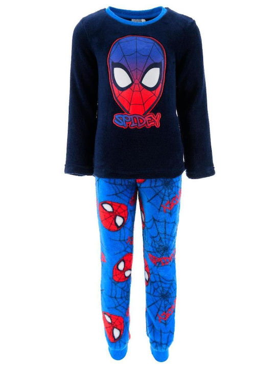 Superheroes Παιδική Πιτζάμα Χειμωνιάτικη Fleece...