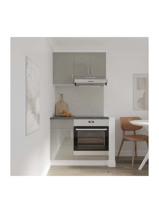 Karo Dulap Inferior pentru Cuptor Glossy Gray/w...