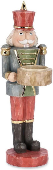 Bizzotto Nutcracker de Crăciun din Polirosină Înălțime 27cm.