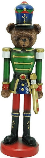 Marva Weihnachts-Nussknacker Mehrfarbig aus Kunststoff Höhe 31cm.