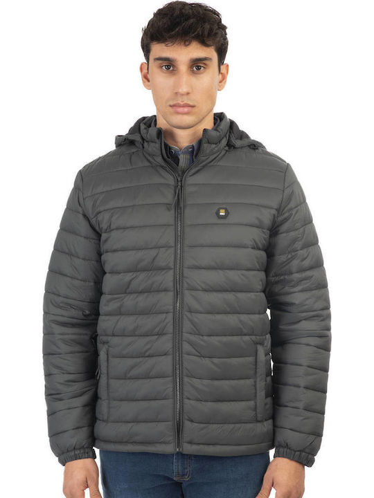 Double Μπουφάν Puffer Πράσινο