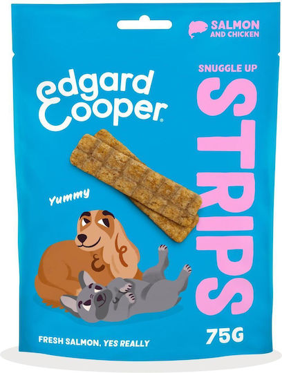 Edgard Cooper Delicii în formă de baston pentru câini cu Somon 75gr