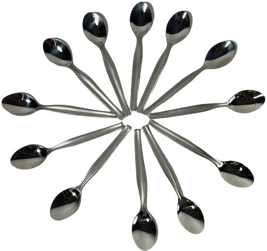 Epiplo-Fos Coffee / Tea Stainless Steel Brown Spoons 11.5cm 0200218 12 Pieces