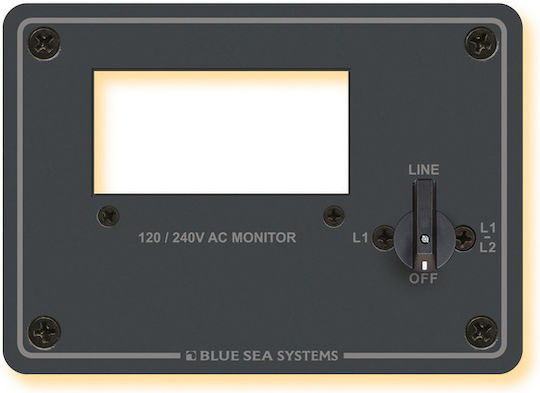 Blue Sea Systems Electric Panel Meter Digital Single-phase 11.RE.61099