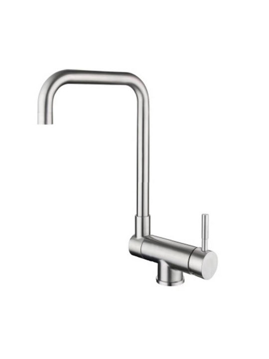 Kitchen Counter U-Shaped Silver Kitchen Faucet