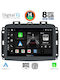 Digital IQ Auto-Audiosystem für Fiat 500L 2012> (Bluetooth/USB/AUX/WiFi/GPS/Apple-Carplay/Android-Auto) mit Touchscreen 10"