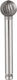 KWB Cutting Tool HSS for Metal 12mm x 6mm