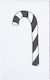 Colop Arts & Crafts May & Berry Stempel Zuckerstange Weiß 35x55mm