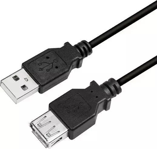 LogiLink USB 2.0 Kabel USB-B-Stecker,B-PLUG - USB-B-Stecker Schwarz 3m CU0011B