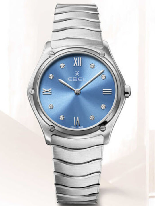 Ebel Men's Watch Battery with Silver Stainless Steel Bracelet
