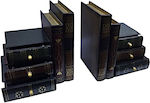 Bookend in Black Color 2pcs 15x10x16cm