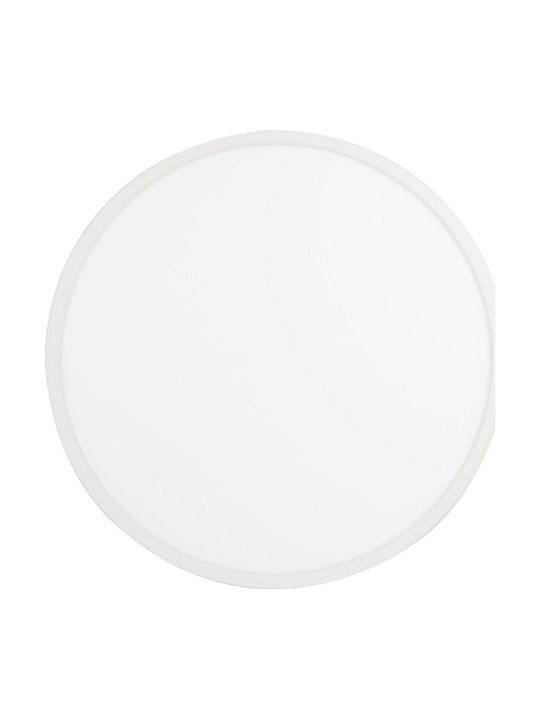 TK Lighting Plafonieră de Tavan Baie Turcoaz cu LED Integrat