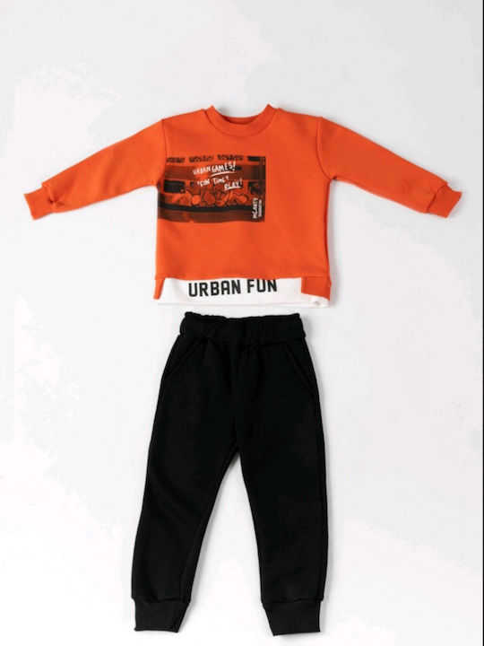 Mc Andy Kinder Sweatpants Set - Jogginganzug Orange