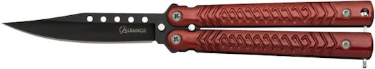 Martinez Albainox Butterfly Knife Red