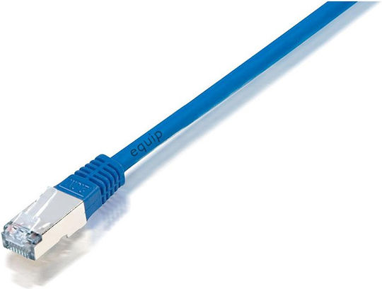 Equip F/UTP Cat.5e Ethernet Network Cable 0.5m Blue