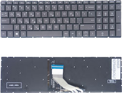 Πληκτρολόγιο Laptop Hp 15-db1016nv Product Number 7dm85ea L14613-151 Keyboard Backlit Κωδ.40549grnoframebacklit