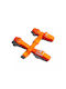 Zee Dog Wasserdichtes H-Geschirr Neopro Orange 24-38cm S