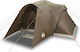 vidaXL Σκηνή Camping Καφέ για 6 Άτομα 375x225x1...