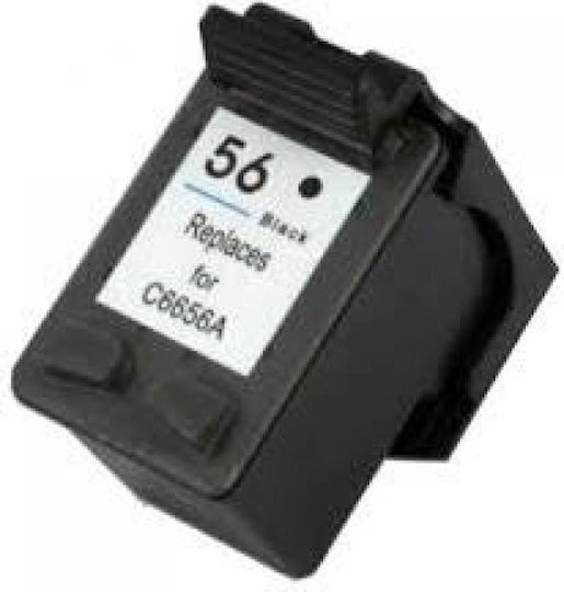 LPR C6656ae 56 Συμβατό Μελάνι Εκτυπωτή InkJet HP 19ml Μαύρο 1τμχ