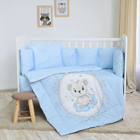 Lorelli Set Pentru Patut Ranforce Albastru 5buc piese