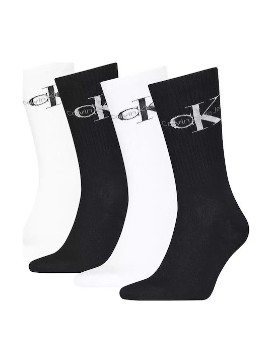 Calvin Klein Ανδρικές Κάλτσες Πολύχρωμες 4Pack