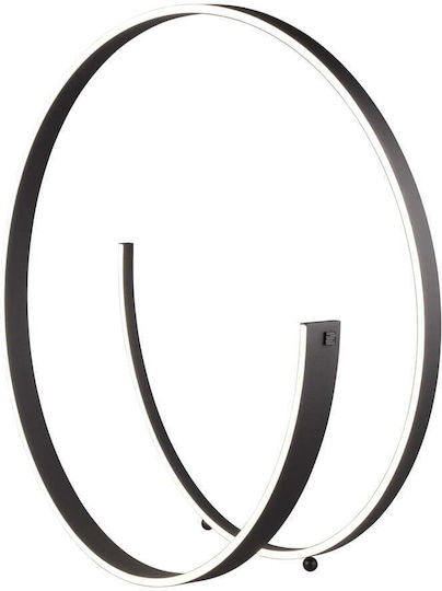 Cinque LED Floor Lamp with Natural White Light Black